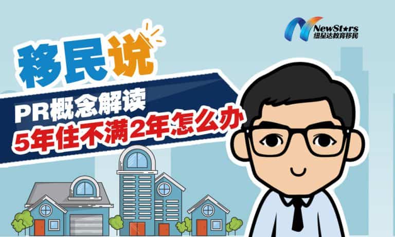 【视频】移民说：PR概念解读，5年住不满2年怎么办？
